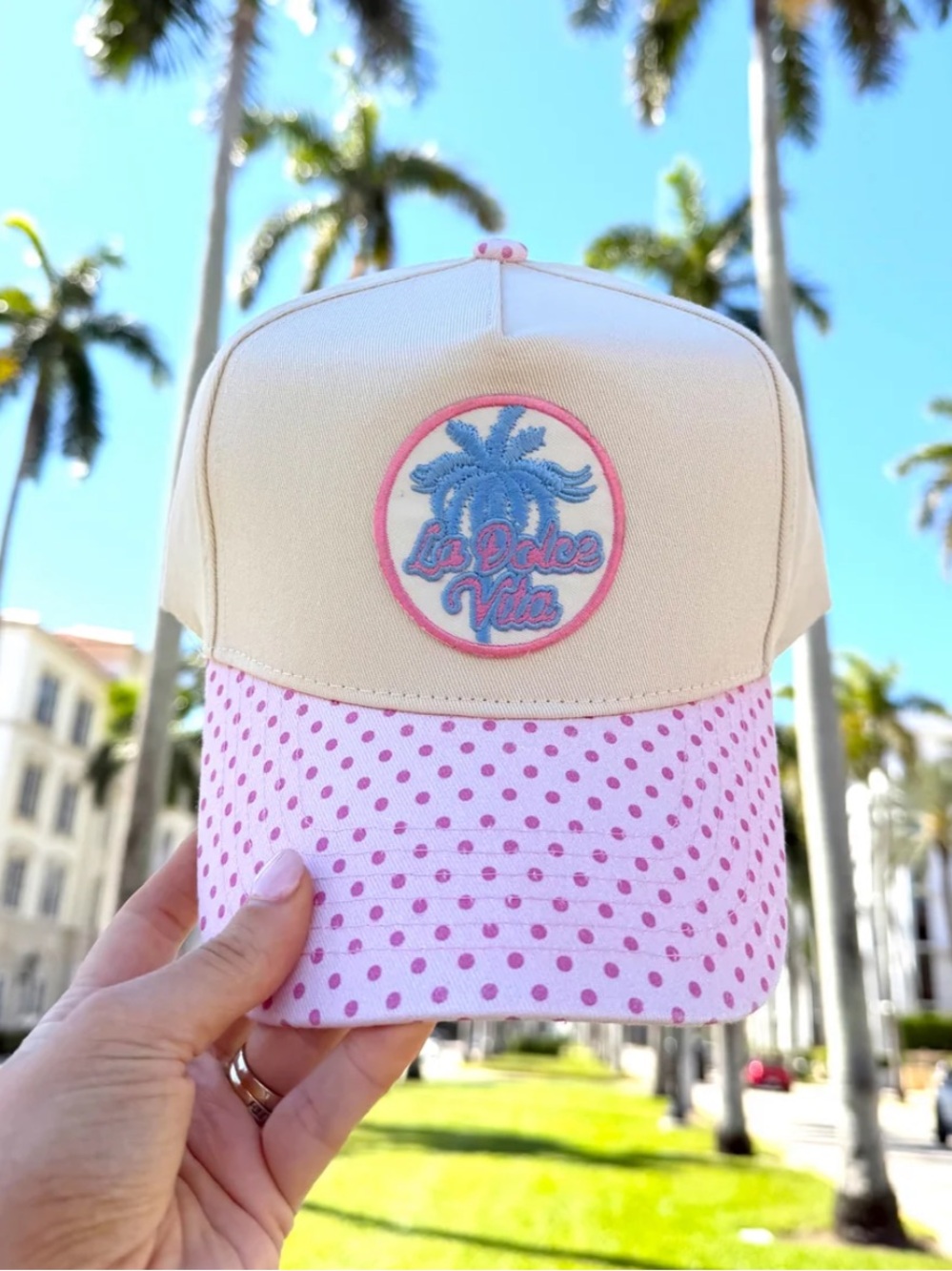 NEW La Dolce Vita Trucker Hat